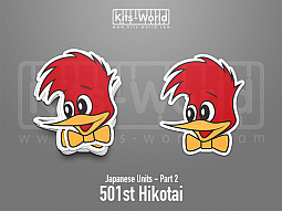 Kitsworld SAV Sticker - Japanese Units - 501st Hikotai 